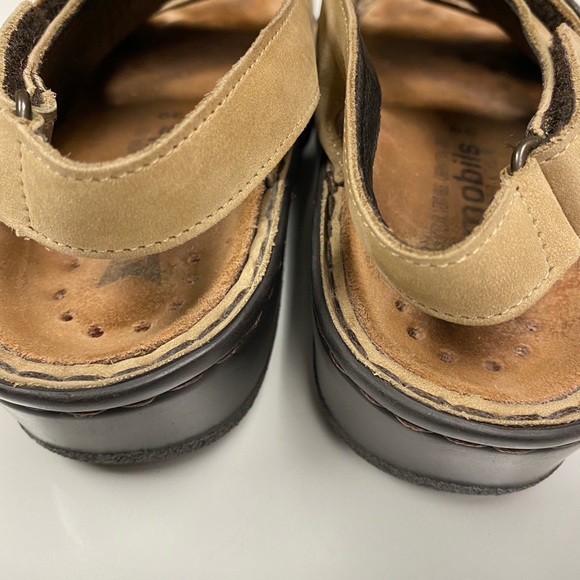 MEPHISTO mobils AIR RELAX women’s genuine leather sandals, Beige 39EU/ U… - Picture 10 of 16